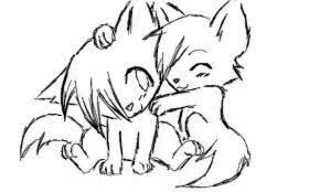 Pin By Ookami On Wolves 333 Animal Drawings Cute Drawings Cute Cat Drawing