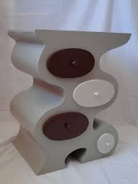 Chevet Courbe Album Photos Meubles En Carton La Creatheque De Nadine Mobilier De Salon Meubles En Carton Carton