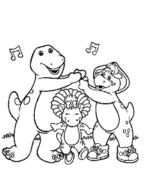 Enjoy these free printable barney coloring pages. Barney And Friends Cartoons Printable Coloring Pages