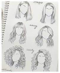 Hair Inspiration Drawing Hairinspirationdrawing Hair Sketch Girl Hair Drawing Art Inspiration Drawing