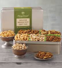 deluxe mixed nuts gift tin gourmet