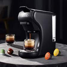 Compatible with nespresso coffee capsule pods. Hibrew Hi 504 3 In 1 Expresso Coffee Machine Nespresso Compatible With Dolce Gusto Ground Coffee 220v 240v 1450w Fast Heating Auto Power Off Set Eu Plug Eudirect Shop