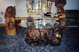 Moslion decorative rectangle table cloths black cute bear play in the forest tablecloth table cover for dining/bbq/picnic/coffee table 52 x 70 inches 4.2 out of 5 stars 16 $18.99 $ 18. Watson S Woods Bear Furniture