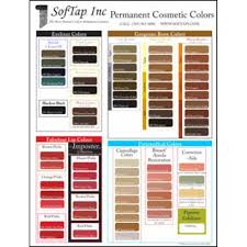 Large Softap Color Chart Poster