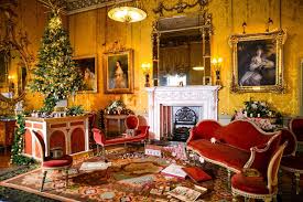 How Britain S Finest Stately Homes Do Christmas Decorations Stately Home Harewood House Home