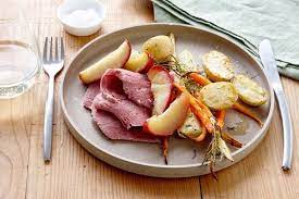 Pickled Pork With Stewed Apple