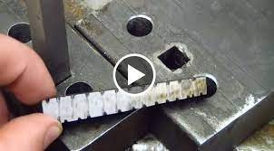 Machining 101 How To Drill A Square Hole At Home Without Special Tools Metal Working Tools Metal Tools Metal Shop