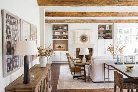 The solving of dining room area by thecoastalcolonial is quite interesting. How To Make Your Built In Shelves Work Harder Architectural Digest