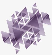 geometric triangles purple overlay ftestickers background triangle png image transparent png free download on seekpng geometric triangles purple overlay