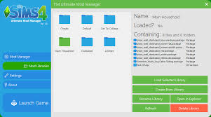 Haz clic con el botón derecho del ratón en los sims 4 y selecciona actualizar juego. Mod The Sims The Sims 4 Ultimate Mod Manager V1 2 Subfolder Support