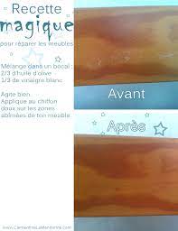la magie appliquee aux meubles ou parquets rayes vinaigre huile ca doit mobilier de salon astuce menage et trucs et astuces maison