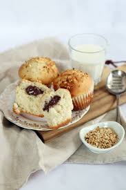 Nutella Stuffed Muffins Curly S Cooking