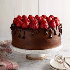 Wherever you are in the world, the sweet wonders and wholesome goodness of hershey are never far away. Chocolate Strawberry Celebration Cake Recipe How To Make It Taste Of Home