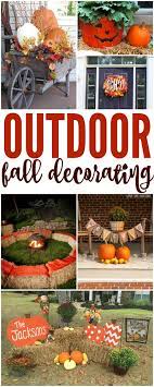 See the best & latest outdoor halloween decorations pinterest coupon codes on iscoupon.com. I Have Some Amazing Outdoor Fall Decorating Ideas For Your Home Today Right Now You Can Make Some Great Via Passi Fall Outdoor Decor Fall Outdoor Fall Decor