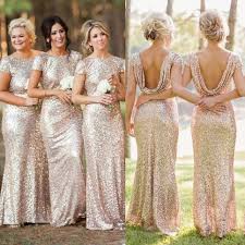 Sequin Shiny Open Back Bridesmaid Dresses Long Bridesmaids Dresses In 2020 Gold Bridesmaid Dresses Bridesmaid Dresses Stunning Bridesmaid Dresses