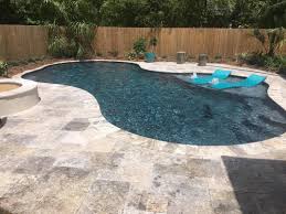 Travertine is a great choice to use on pool areas, patios, pathways, and entertaining areas with its extraordinary durability and easy maintenance feature. Mandeville Silver Travertine Pool Deck Crystal Pools And Spas