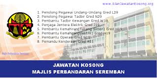 Majlis perbandaran kulim (mpkk) lokasi kekosongan: Jawatan Kosong Majlis Jawatan Kosong Negeri Sembilan Facebook