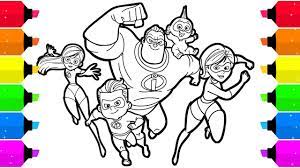 There's no doubt that my favorite superhero family is the incredibles. Incredibles 2 Coloring Pages For Kids Youtube