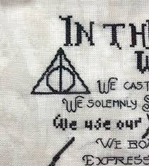 Harry potter cross stitch patterns free. Ohsewcrafty Stitching Hd We Do Harry Potter
