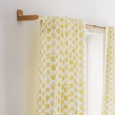 This is a great option for making a small home office space in the living room, or giving children some private play space anywhere in your home. Cotton Canvas Stamped Dot Curtains Set Of 2 Dark Horseradish