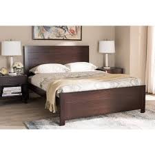 Mirabel espresso faux leather platform bed. Pin By John Kimani On Bed Wood Platform Bed Espresso Bedroom Furniture Platform Bed