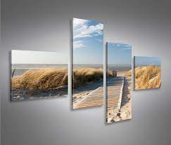 Mittlerweile hat jeder die möglichkeit seine eigenen bilder auf leinwand drucken zu lassen. Bilder Auf Leinwand Strand 4l Dunen Nordsee Kaufland De