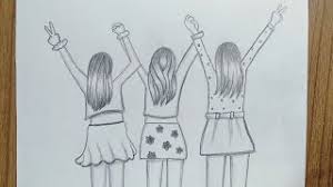 We would like to show you a description here but the site won't allow us. How To Draw Bbf Drawing Best Friends Sketch Pencil Art Sisters Sketch Youtube