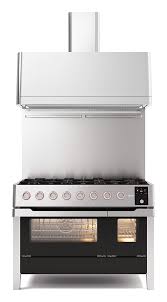 Ceiling hoods and downdraft hoods are definitely a good alternative for an island hood if it will obstruct your view. Ilve Pm12 Panoramagic Approach Kitchen Cm 120 Configurable Stainless Steel Vieffetrade
