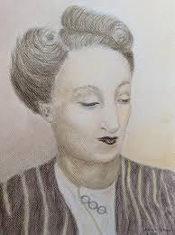 International portrait artist exhibition invitation