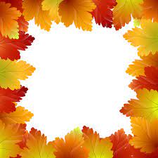 Autumn Leaves Border Frame Png Clip Art Image Autumn Leaves Art Images Clip Art