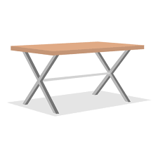 Folding Table Illustration Ad Folding Illustration Table Folding Table Brochure Design Template Illustration