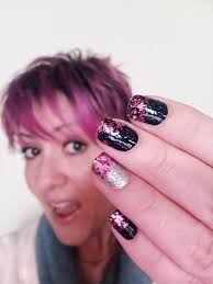 Got my nails done for this Thursday. Im so excited. Thank you to the girl  that posted her(purple) nails here and gave me the inspo.