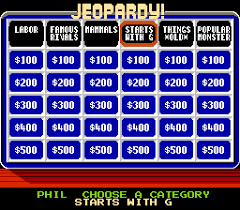 Free online jeopardy are you smarter than a jeopardy contestant. Jeopardy Nes Online Game Retrogames Cz