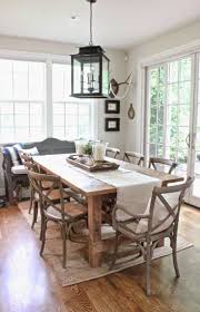 Farmhouse Kitchen Table Centerpiece Metal Chairs 43 Ideas For 2019 Dining Room Table Centerpieces Rustic Dining Room Dining Room Centerpiece
