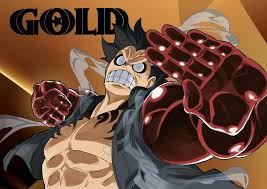 Monkey D Luffy Gear Fourth Text One Piece Gold Film Movie Cool One Piece One Piece Movies Best Anime Shows One Piece Luffy