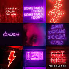 Vertical illustration of aesthetic refreshing purple, red and pink bubbles. Grunge Purple And Red Aesthetic Novocom Top