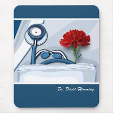 Custom Doctor S Name Gift Mousepad Zazzle Com In 2020 Doctor Appreciation Gifts Name Gifts Doctor Names