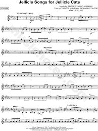 Does she have a sore place you accidentally hurt? Jellicle Songs For Jellicle Cats From Cats Sheet Music Flute Violin Oboe Or Recorder In Bb Minor Download Print Sku Mn0077422