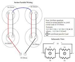 16 Ohm Wiring Diagram 4 Ohm Speaker Wiring Diagram Speaker