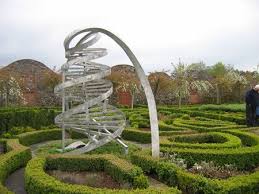 Scotland Garden Of Cosmic Speculation Dna Sculpture Garden Of Cosmic Speculation Landscape Design Places