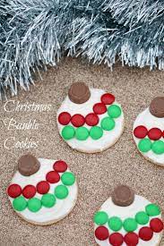 5 Minute Christmas Bauble Cookies Recipe Christmas Treats Christmas Snacks Christmas Cooking