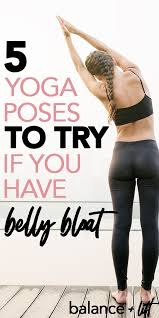 Top 5 Yoga Poses To Get Rid Of Belly Bloat Bloated Belly Yoga Poses How To Do Yoga