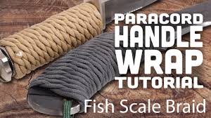 Maybe you would like to learn more about one of these? Paracord Knife Handle Wrap Fish Scale Braid Tutorial Youtube