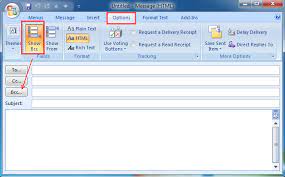 Auto bcc and cc is a big thing in outlook. Where Is Bcc In Microsoft Outlook 2007