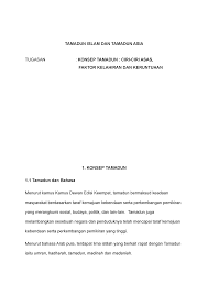 Ciri ciri masyarakat bertamadun dalam konteks tamadun malaysia. Titas Tamadun Islam Studocu