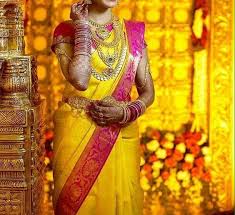 Download wedding saree photo montage for android on aptoide right now! 25 Yellow Wedding Saree Ideas Inspirations Keep Me Stylish