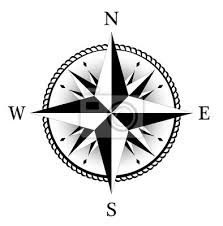 Wie zeichnet man eine windrose? Kompass Oder Windrose Auf Isolierten Weissen Hintergrund Als Vektor Fototapete Fototapeten Illustration Icon Grafik Myloview De