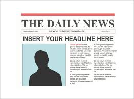A layout editor also must. 9 Newspaper Front Page Template Free Word Ppt Eps Documents Download Free Premium Templates