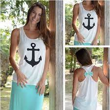Love love love love love love love love the shirt. Anchors Print Women T Shirt Back Bow Design Fashion Sexy Tops Camiseta Girl Tank Sleeveless Camis Women Vest Anchors Bow Tee Sleeveless Cami Girls Tanksexy Fashion Top Aliexpress