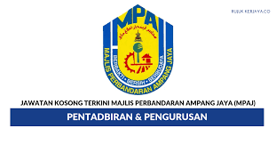 Jawatan kosong kosong terkini di malaysia dari syarikat terpercaya. Jawatan Kosong Terkini Majlis Perbandaran Ampang Jaya Mpaj Pentadbiran Pengurusan Kerja Kosong Kerajaan Swasta